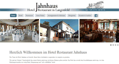 Desktop Screenshot of jahnhaus.de
