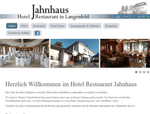 Tablet Screenshot of jahnhaus.de